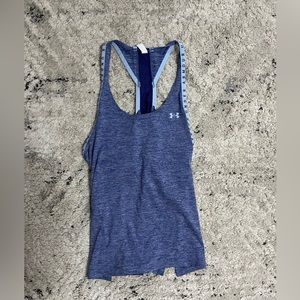 Blue Under Armor athletic tank top